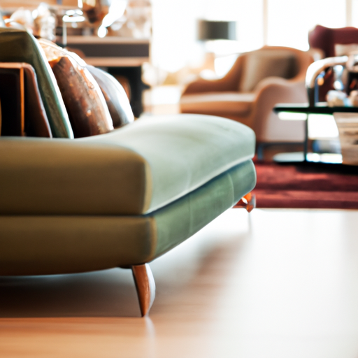 צילום של סלון עם שילוב של רהיטי עץ וריפודים, המציג את איכותם ועיצובם.